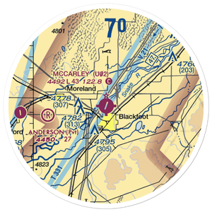 Mccarley Field (U02) VFR Sectional Sticker (20 mile)