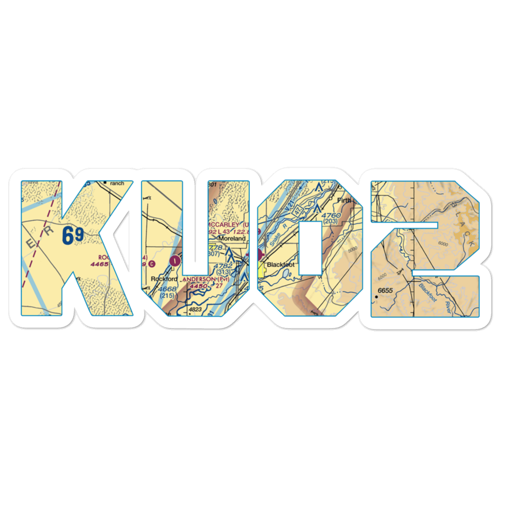 Mccarley Field (U02) VFR Sectional Sticker 