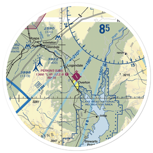 Perkins Field (U08) VFR Sectional Sticker (30 mile)