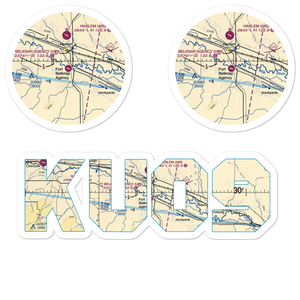 Fort Belknap Agency Airport (U09) VFR Sectional Sticker Pack