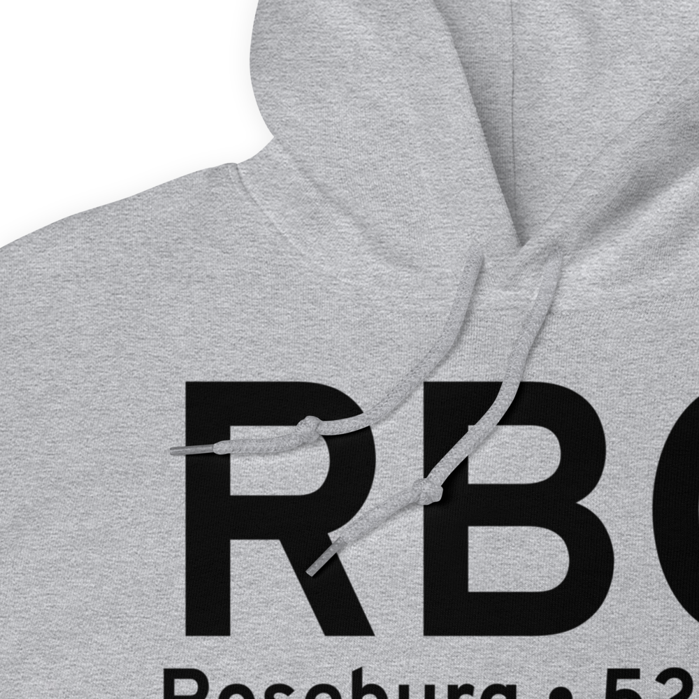 Roseburg (KRBG) Airport Hoodie Sweatshirt 