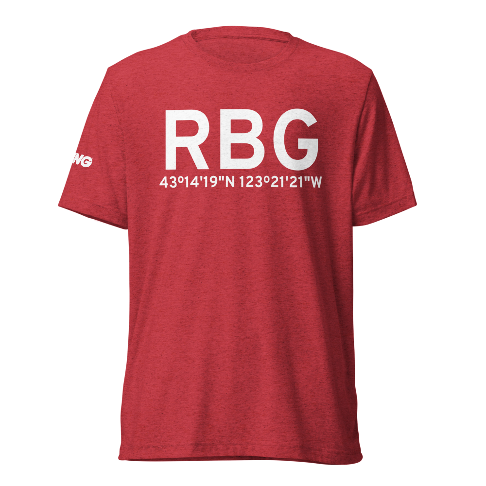 Roseburg (KRBG) Airport Tri-blend T-Shirt 
