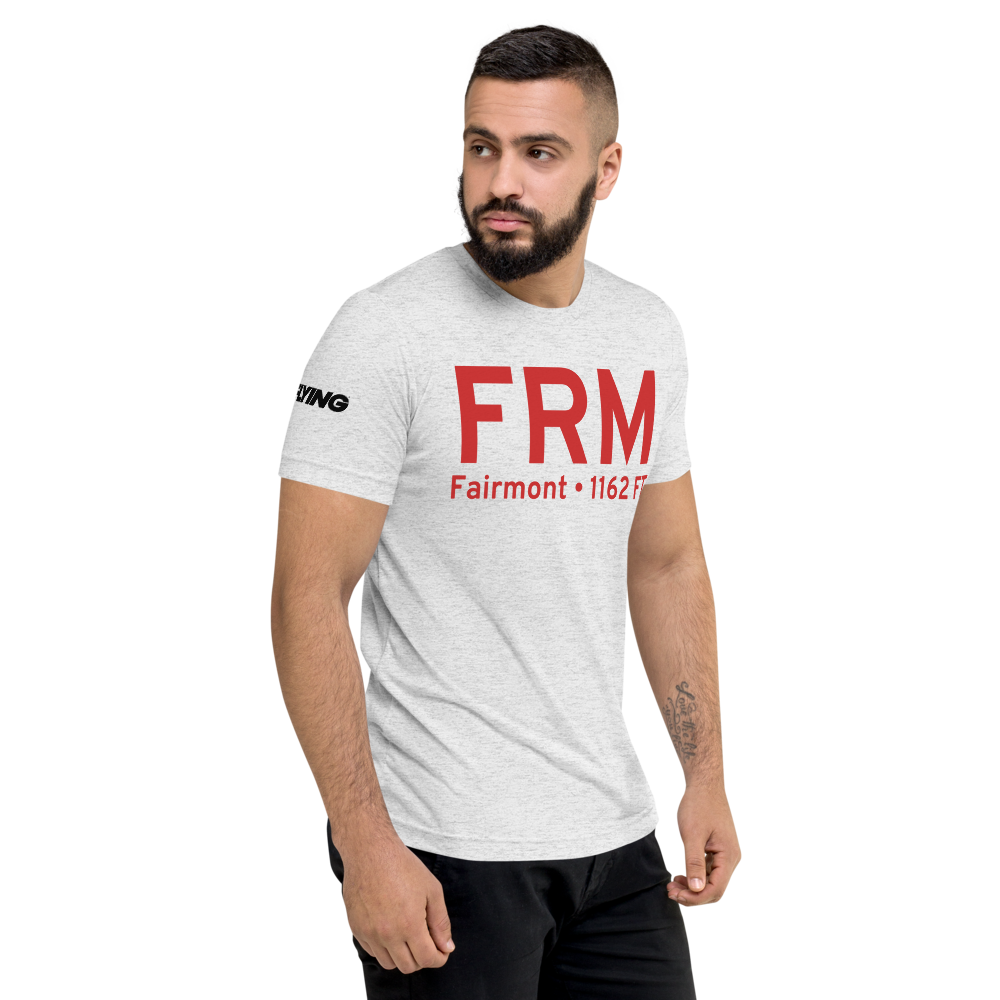 Fairmont (KFRM) Airport Tri-blend T-Shirt 