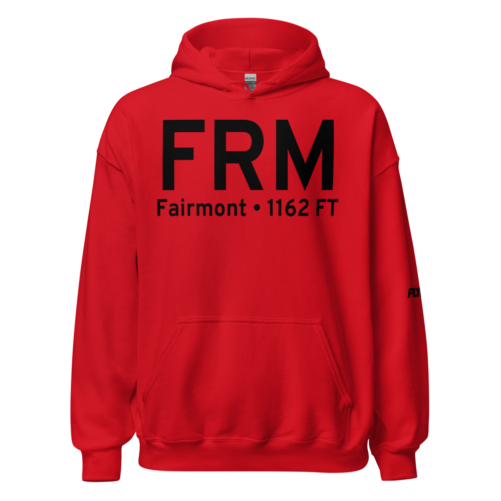 Fairmont (KFRM) Airport Hoodie Sweatshirt 