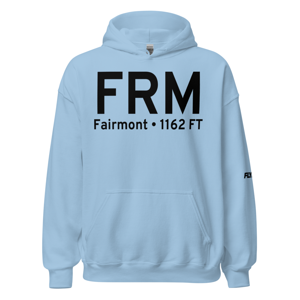 Fairmont (KFRM) Airport Hoodie Sweatshirt 