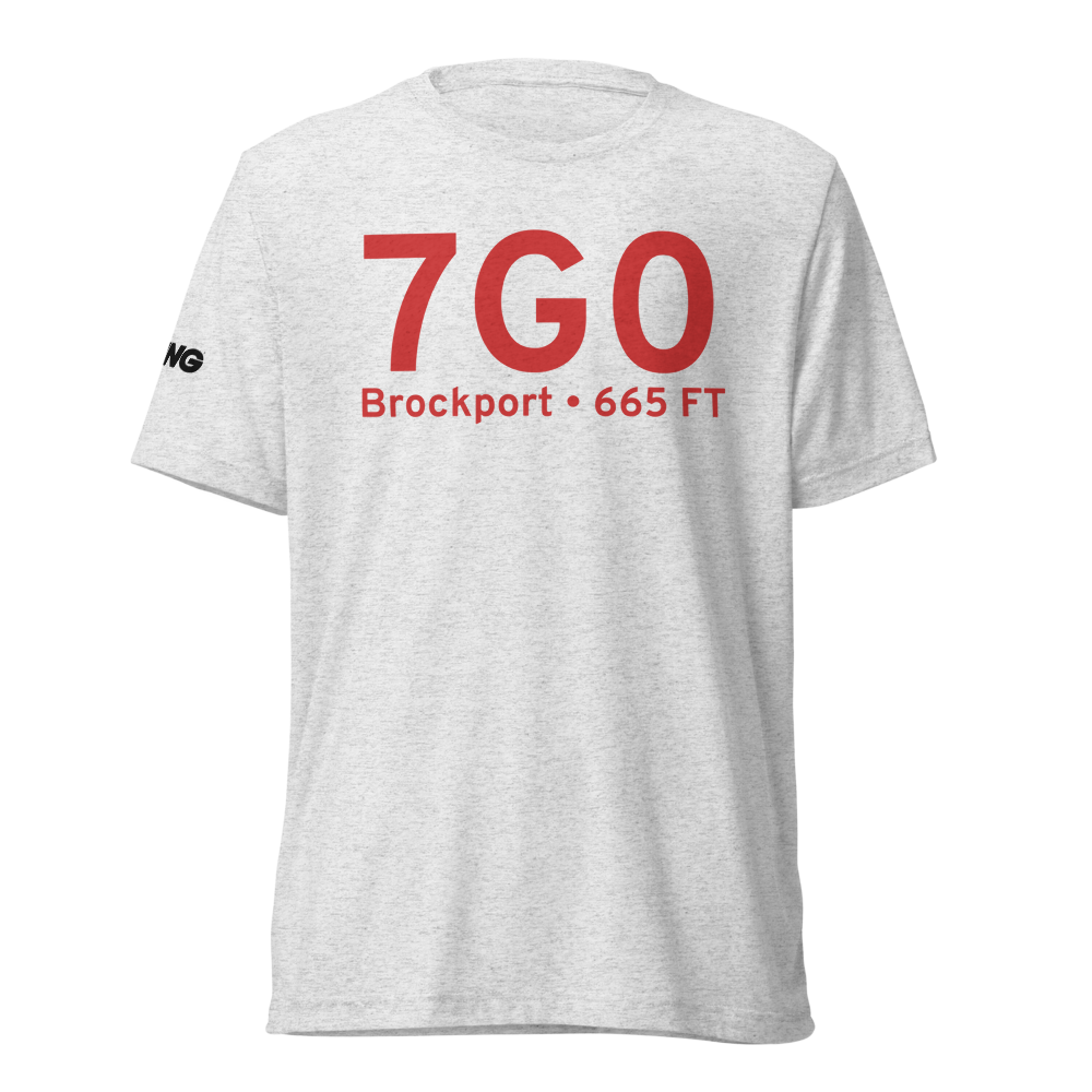 Brockport (K7G0) Airport Tri-blend T-Shirt 