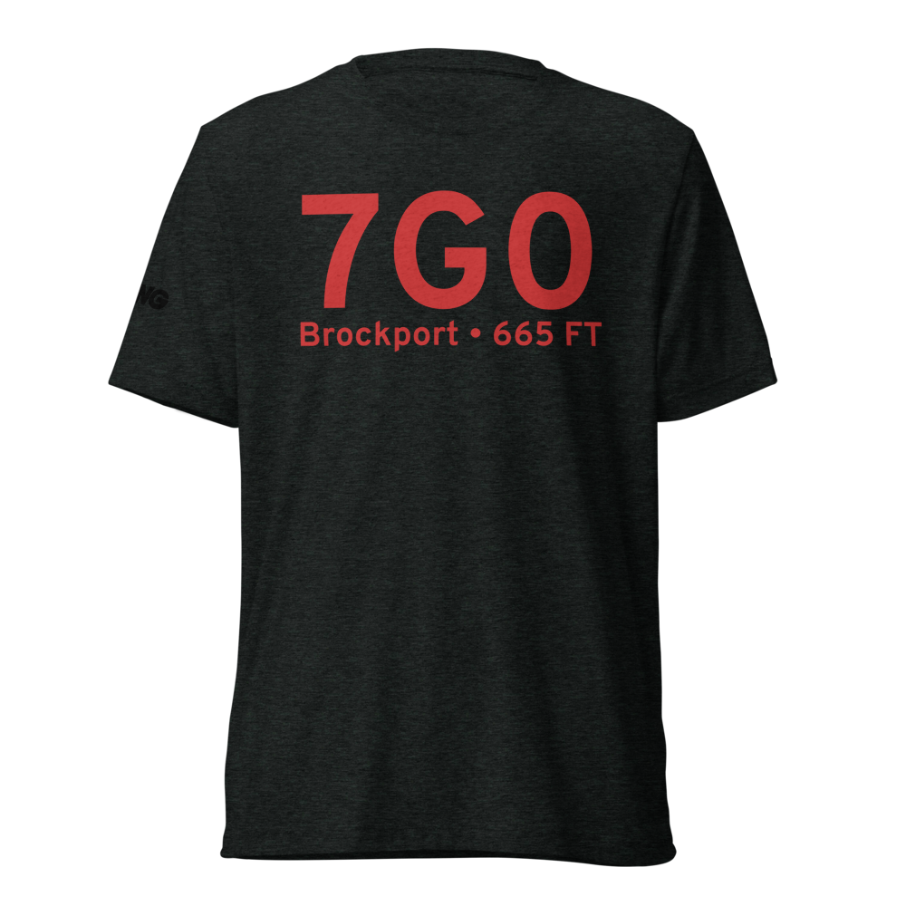 Brockport (K7G0) Airport Tri-blend T-Shirt 