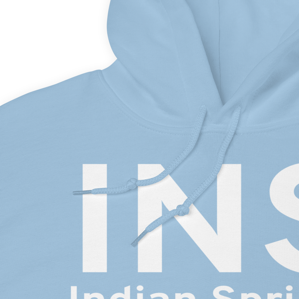 Indian Springs (KINS) Airport Hoodie Sweatshirt 
