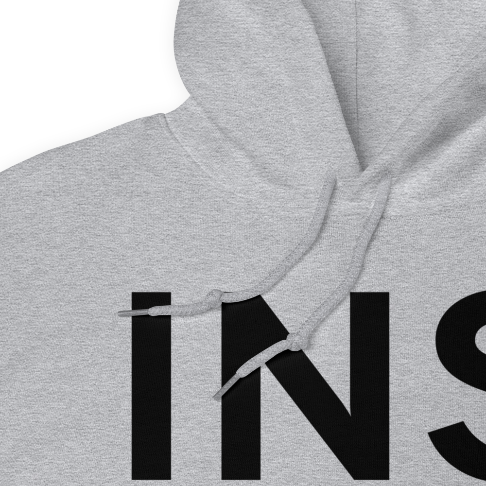 Indian Springs (KINS) Airport Hoodie Sweatshirt 