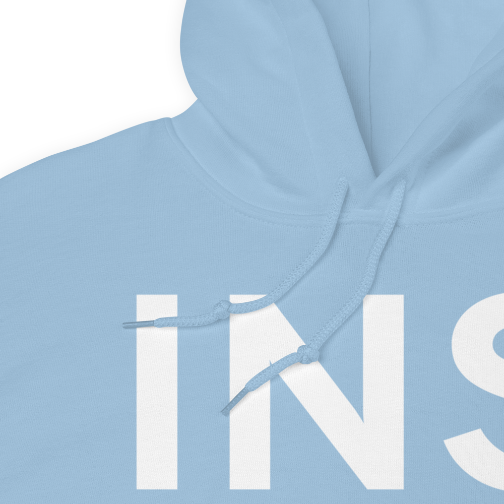 Indian Springs (KINS) Airport Hoodie Sweatshirt 