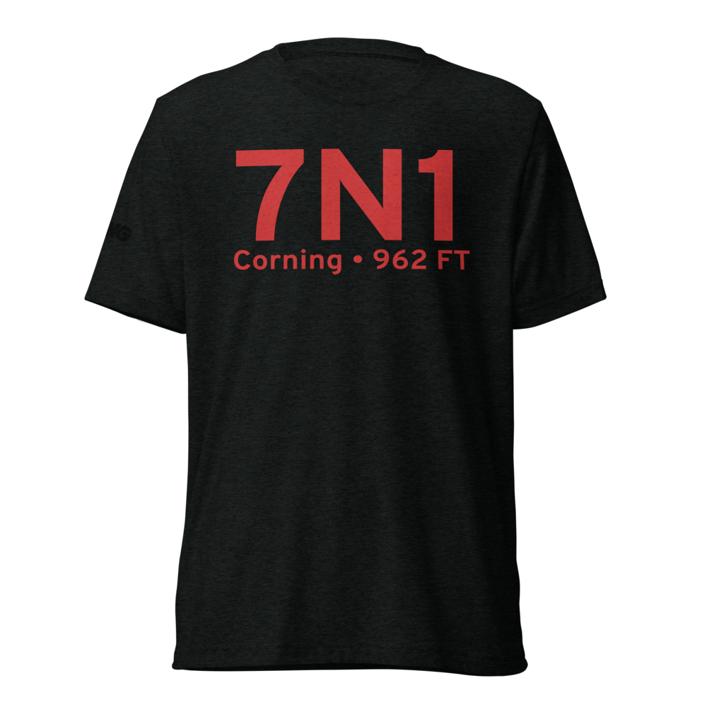 Corning (K7N1) Airport Tri-blend T-Shirt 