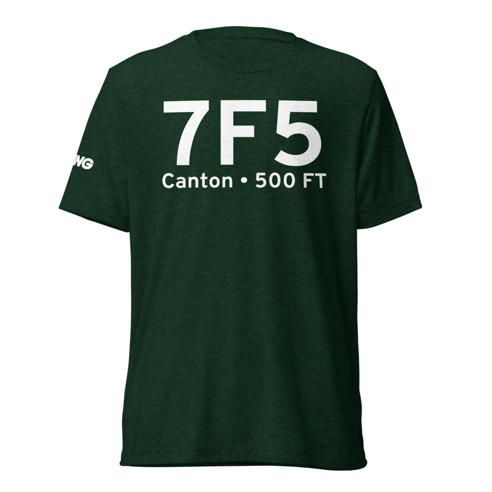 Canton (K7F5) Airport Tri-blend T-Shirt 