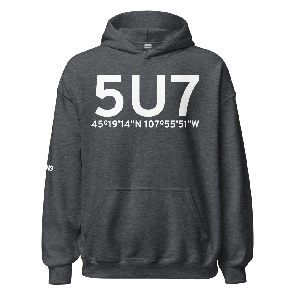 Fort Smith (K5U7) Airport Hoodie Sweatshirt 