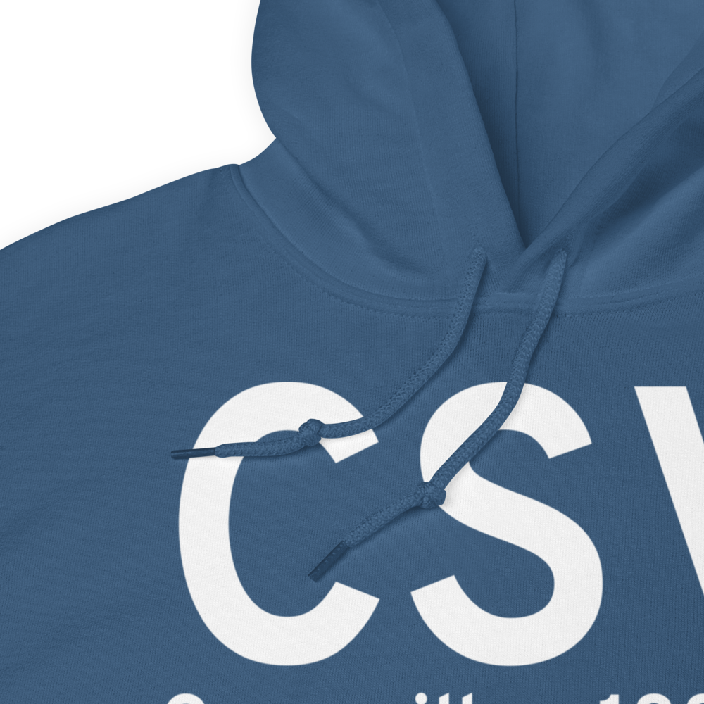 Crossville (KCSV) Airport Hoodie Sweatshirt 
