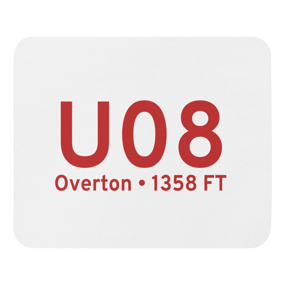 Overton (KU08) Airport  Mouse Pad 