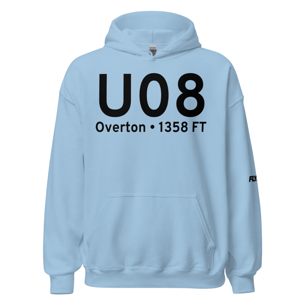 Overton (KU08) Airport Hoodie Sweatshirt 