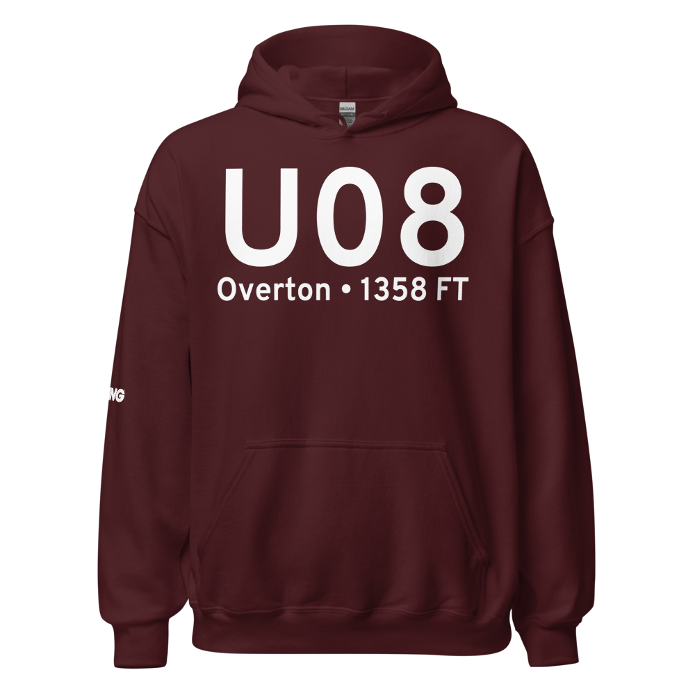 Overton (KU08) Airport Hoodie Sweatshirt 