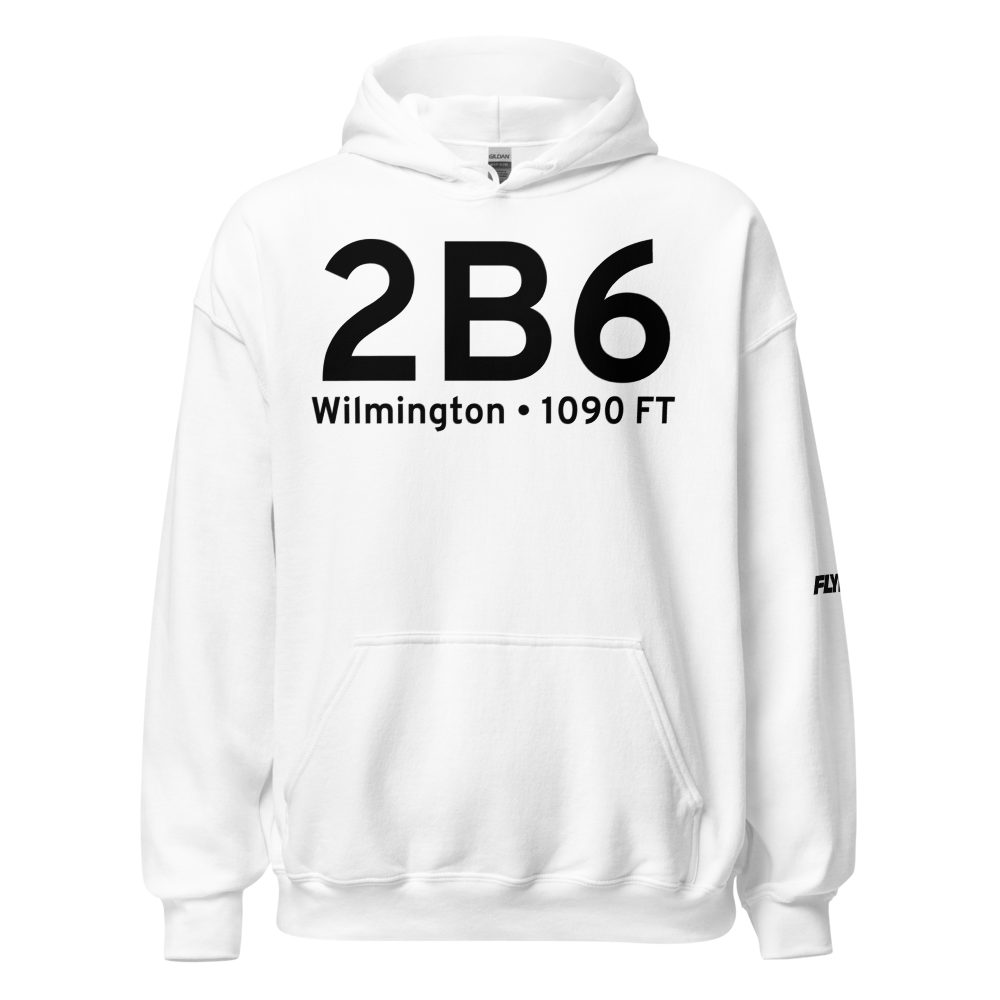 Wilmington (2B6) Airport Hoodie Sweatshirt 