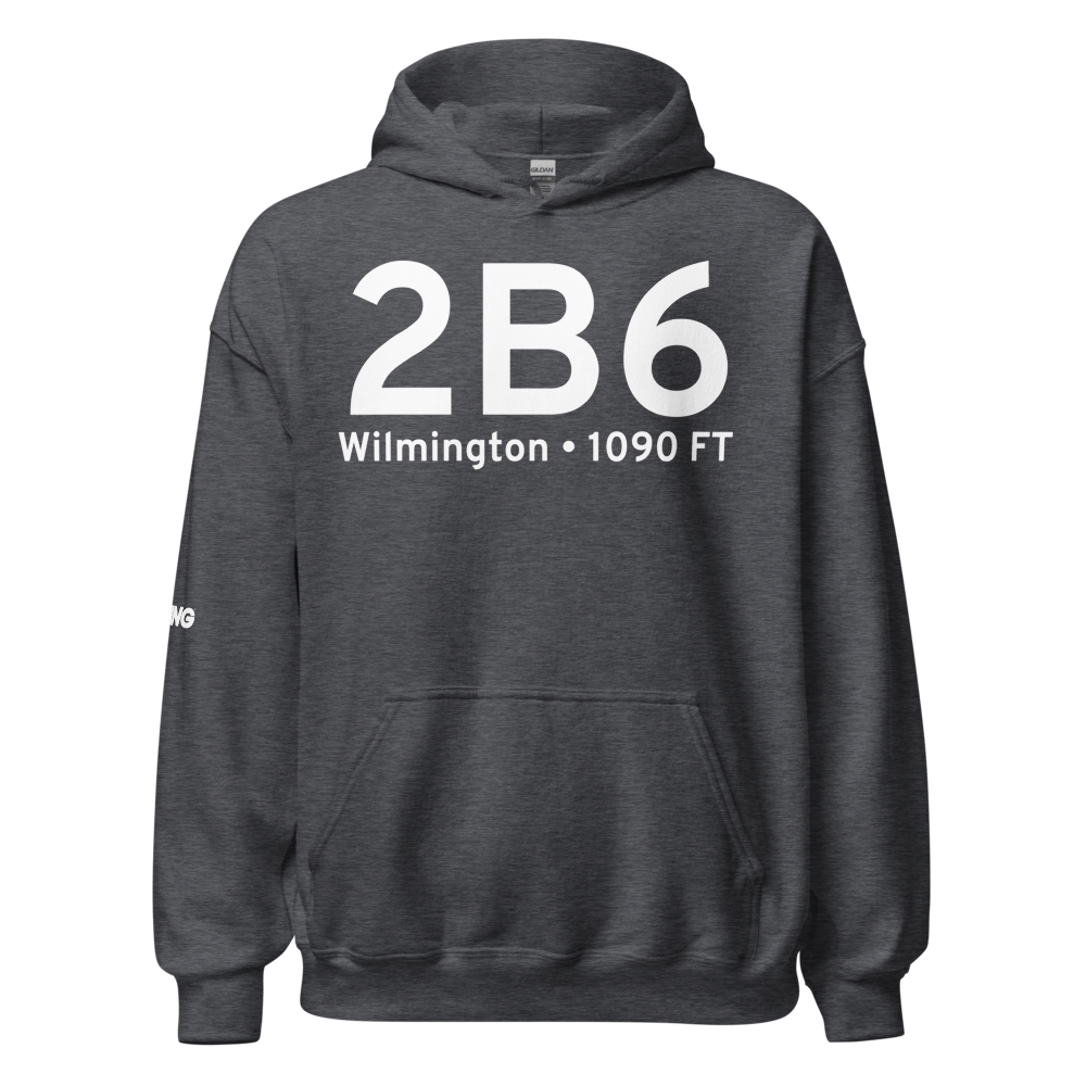 Wilmington (2B6) Airport Hoodie Sweatshirt 