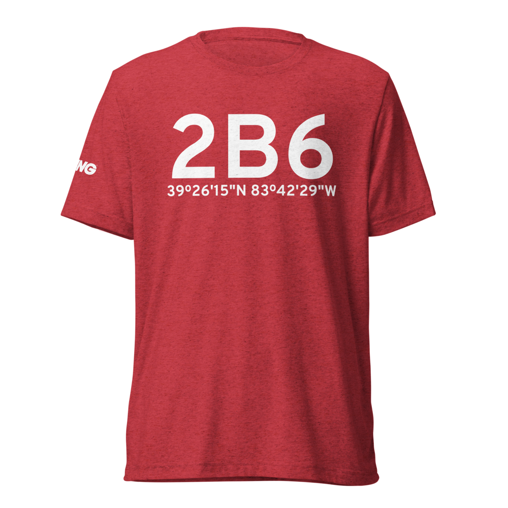 Wilmington (2B6) Airport Tri-blend T-Shirt 