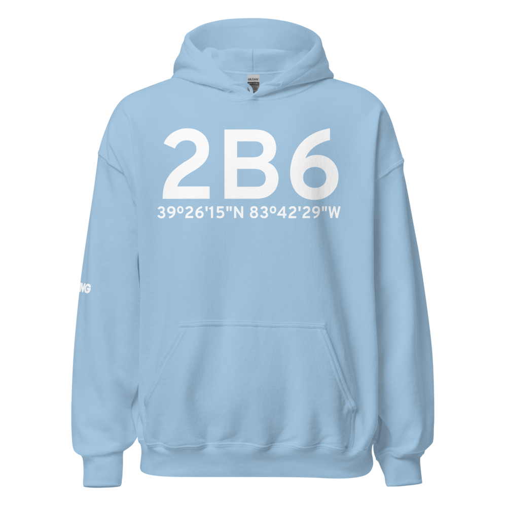 Wilmington (2B6) Airport Hoodie Sweatshirt 
