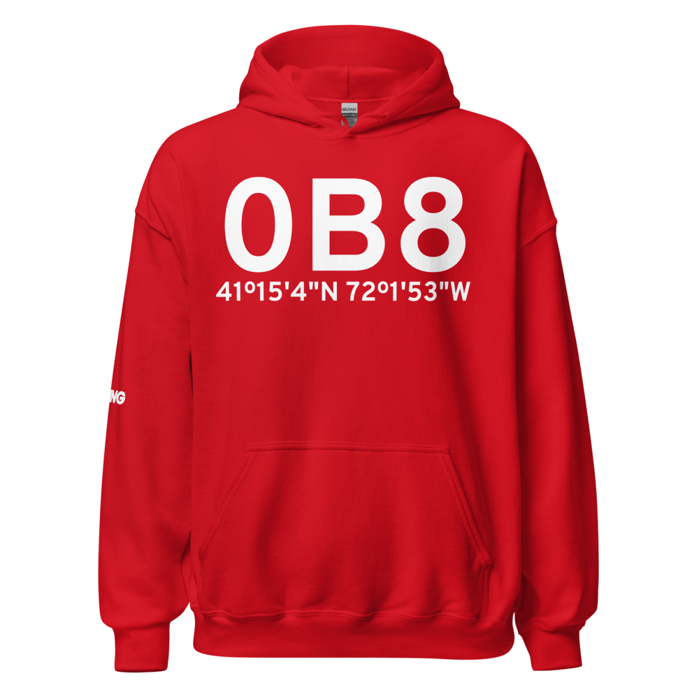 Fishers Island (K0B8) Airport Hoodie Sweatshirt 