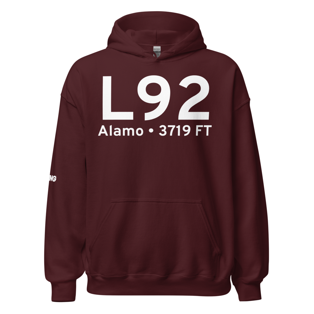 Alamo (L92) Airport Hoodie Sweatshirt 
