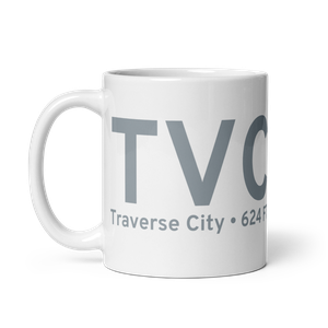 Traverse City (KTVC) Airport Mug