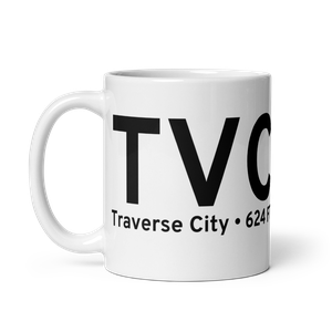Traverse City (KTVC) Airport Mug