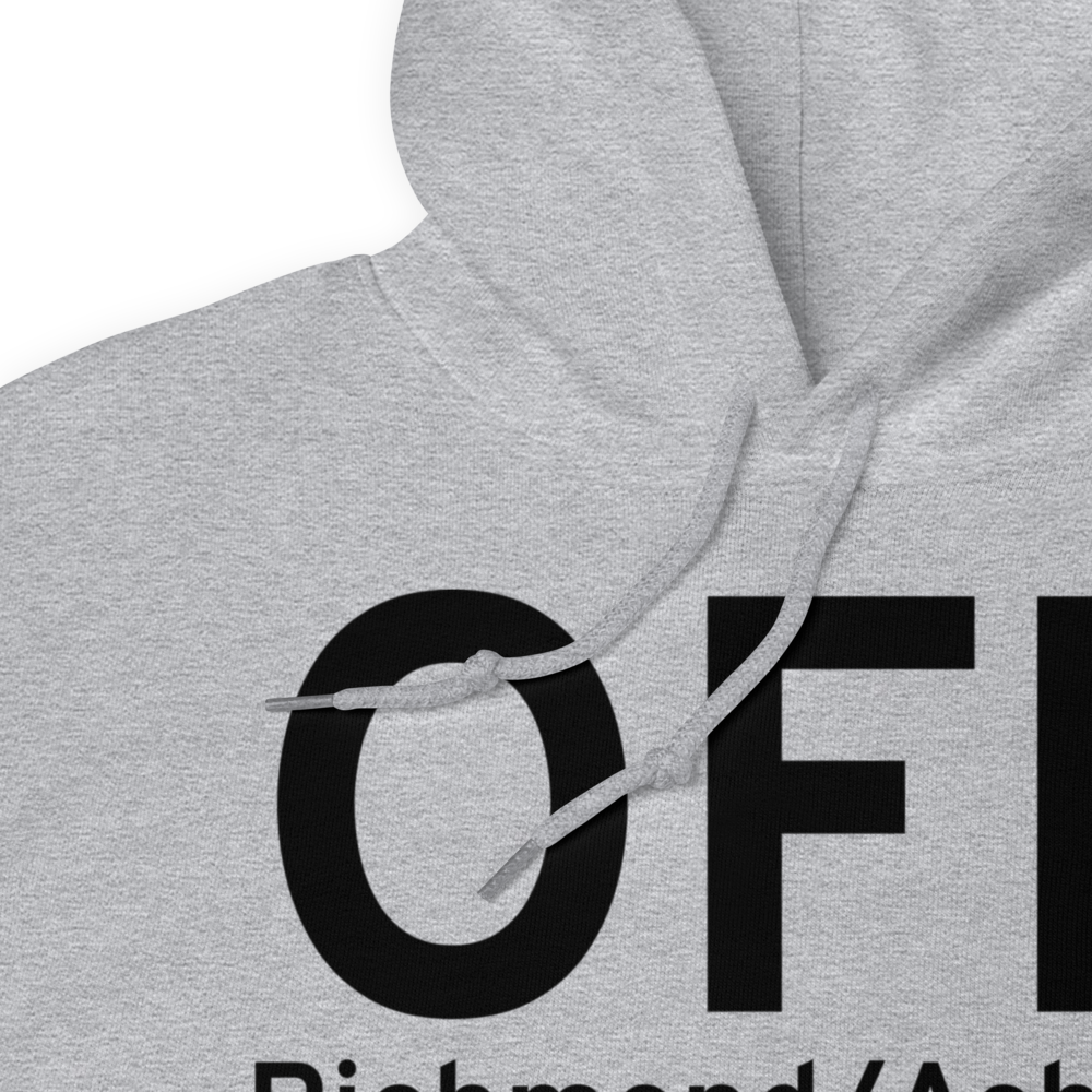 Richmond/Ashland (KOFP) Airport Hoodie Sweatshirt 