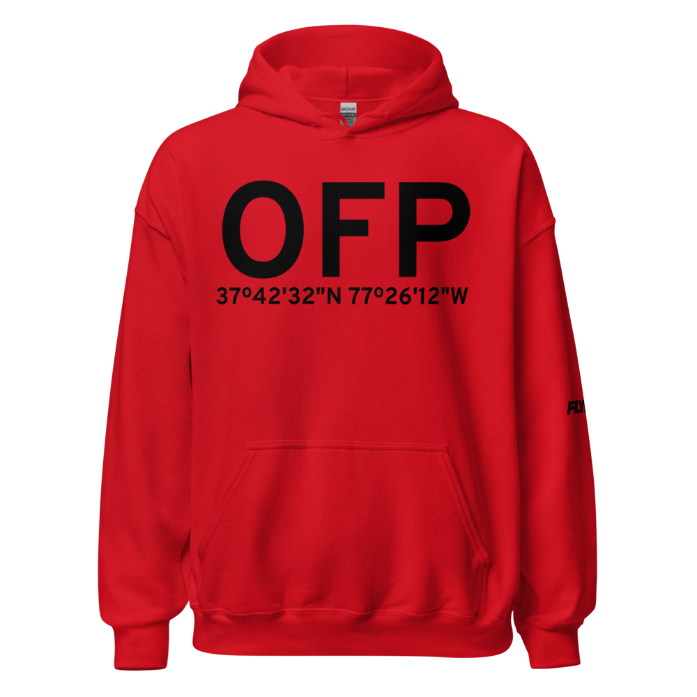 Richmond/Ashland (KOFP) Airport Hoodie Sweatshirt 