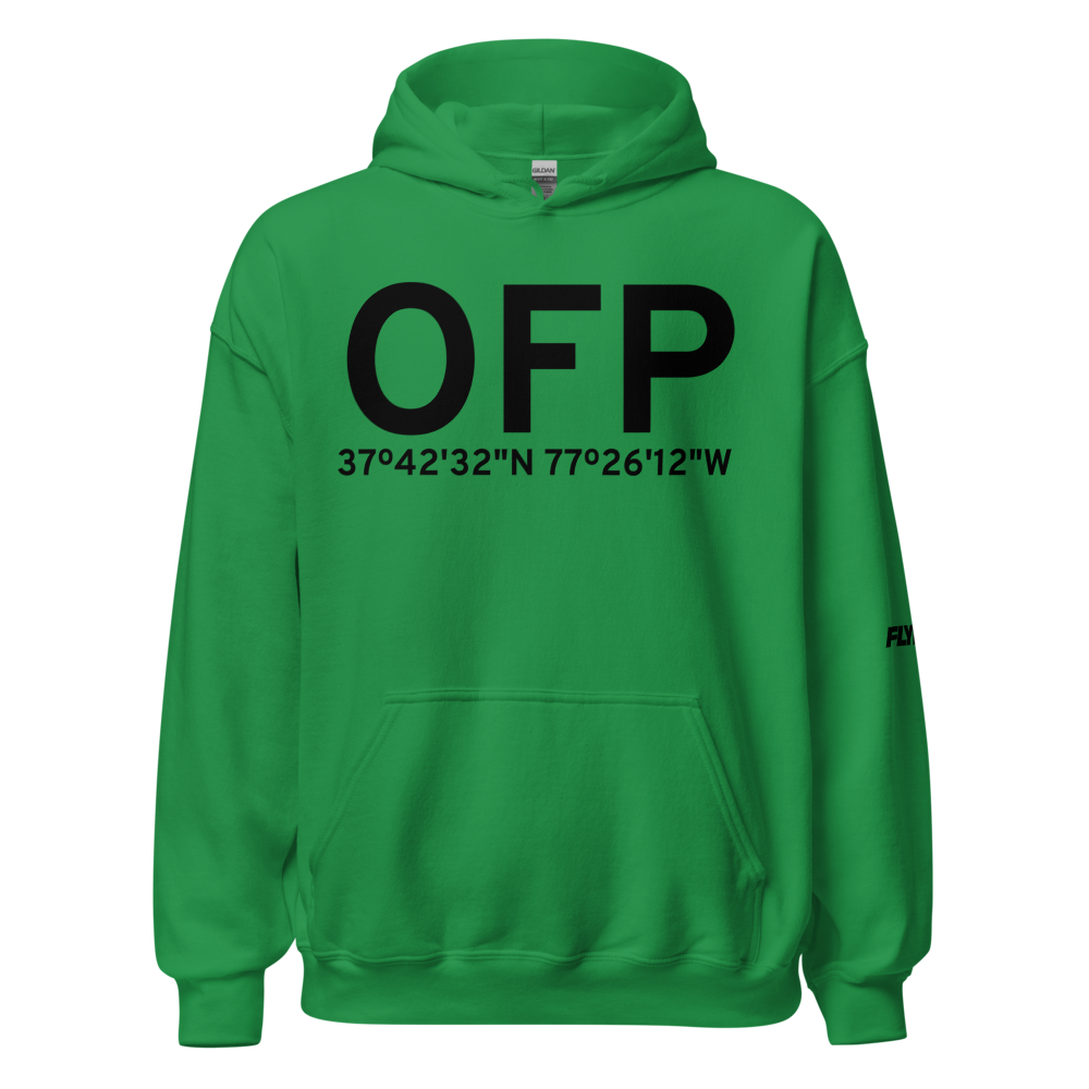 Richmond/Ashland (KOFP) Airport Hoodie Sweatshirt 