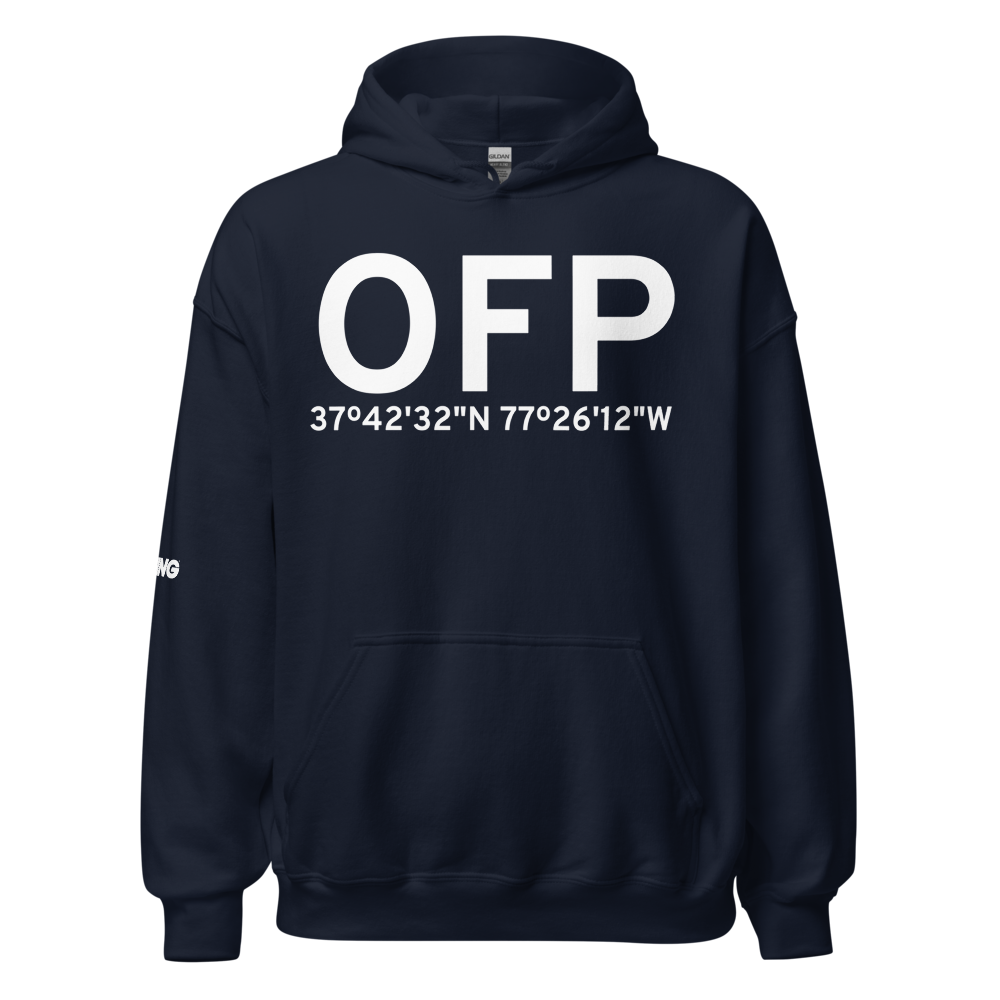 Richmond/Ashland (KOFP) Airport Hoodie Sweatshirt 
