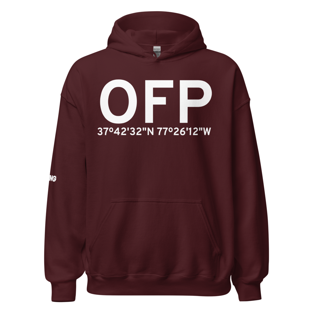 Richmond/Ashland (KOFP) Airport Hoodie Sweatshirt 