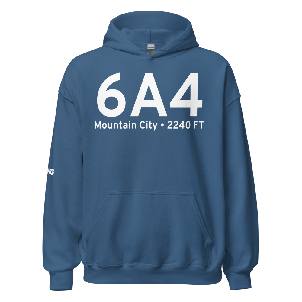Mountain City (K6A4) Airport Hoodie Sweatshirt 
