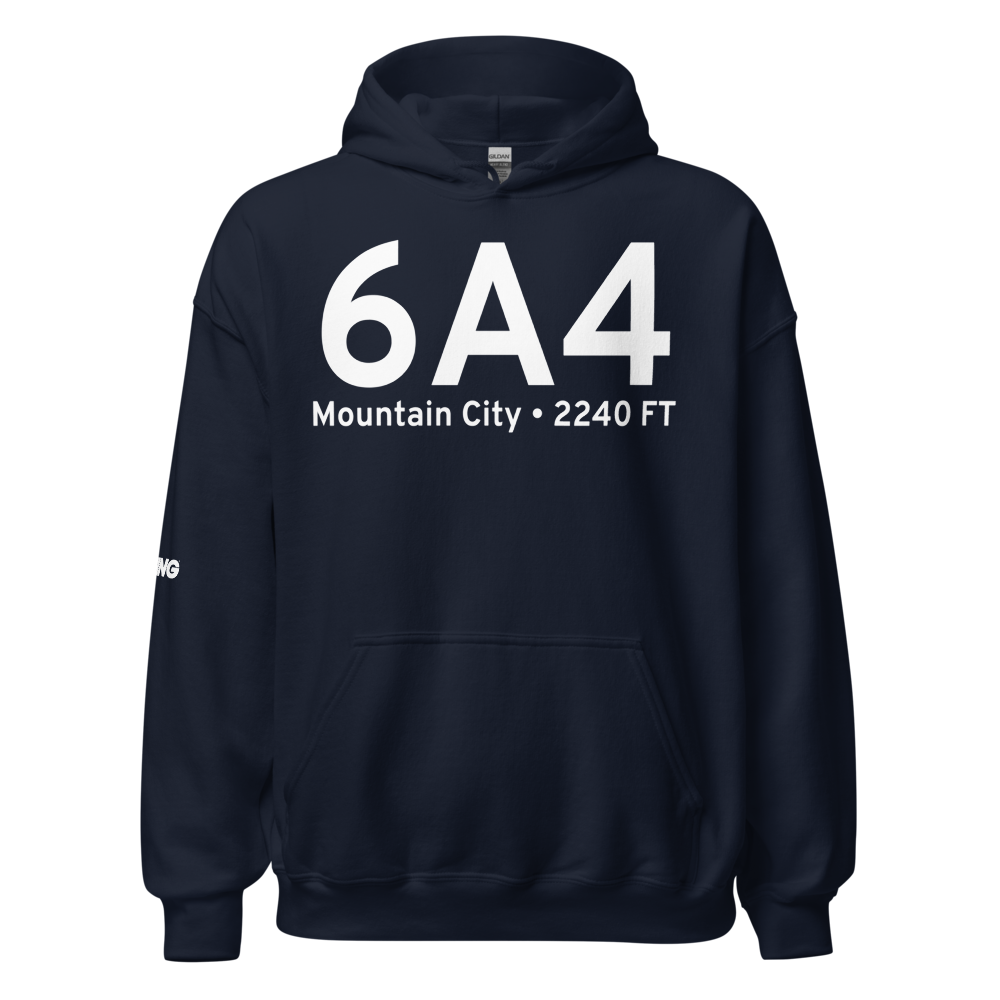 Mountain City (K6A4) Airport Hoodie Sweatshirt 