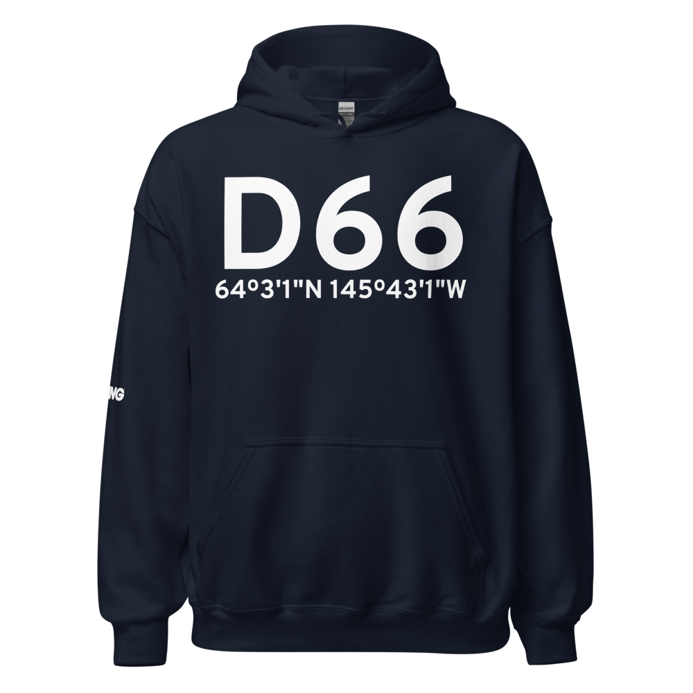 Delta Junction (D66) Airport Hoodie Sweatshirt 