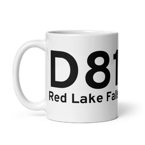 Red Lake Falls (D81) Airport Mug