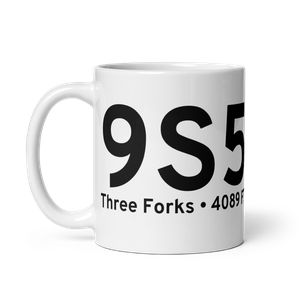 Three Forks (K9S5) Airport Mug