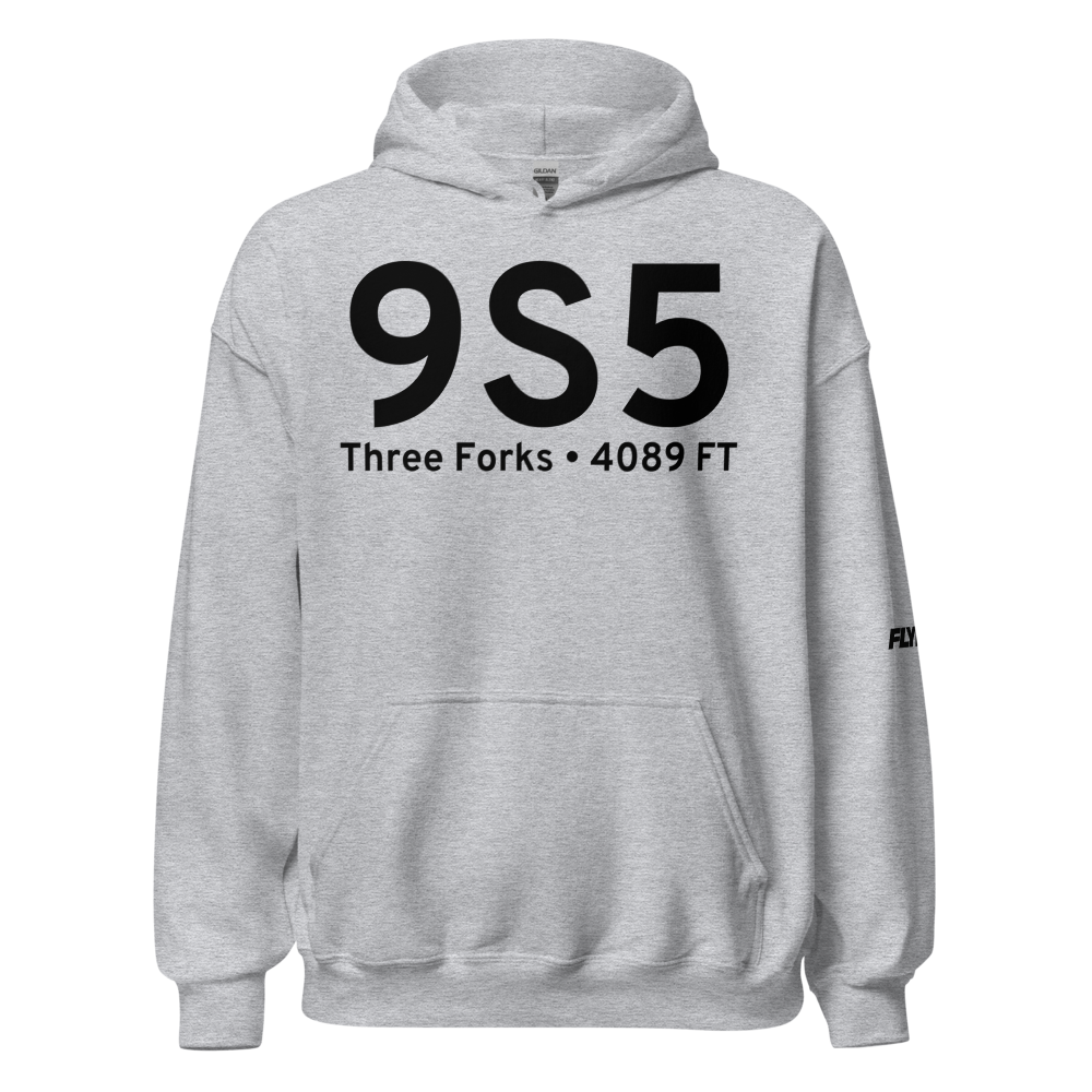 Three Forks (K9S5) Airport Hoodie Sweatshirt 