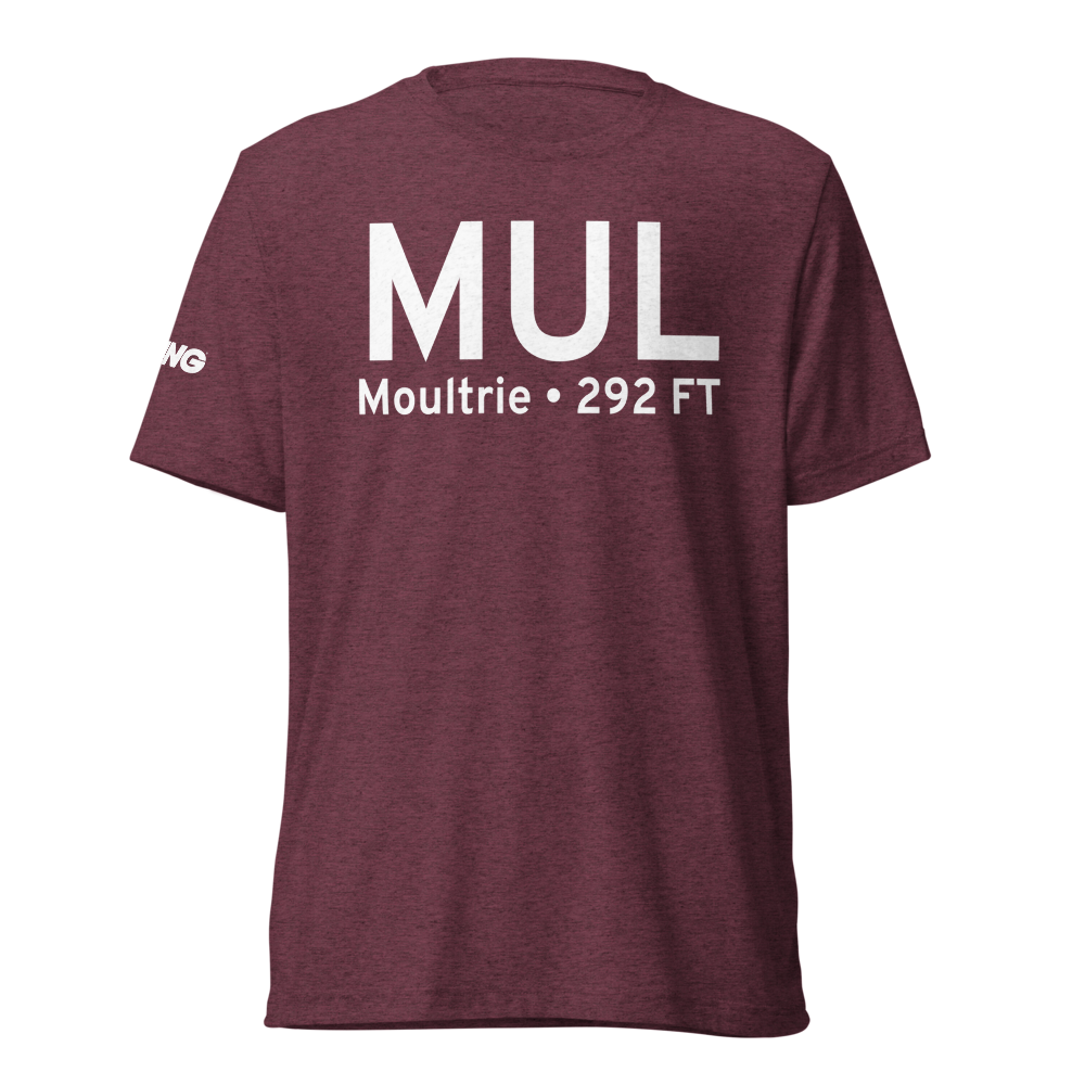 Moultrie (KMUL) Airport Tri-blend T-Shirt 
