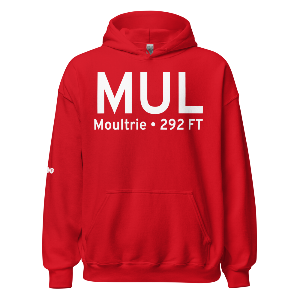 Moultrie (KMUL) Airport Hoodie Sweatshirt 