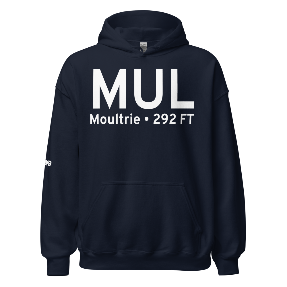 Moultrie (KMUL) Airport Hoodie Sweatshirt 