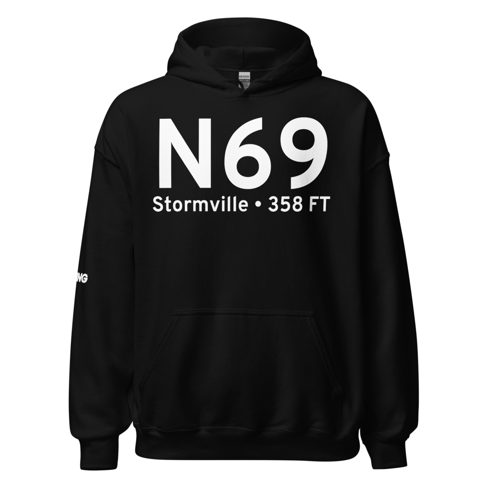 Stormville (KN69) Airport Hoodie Sweatshirt 