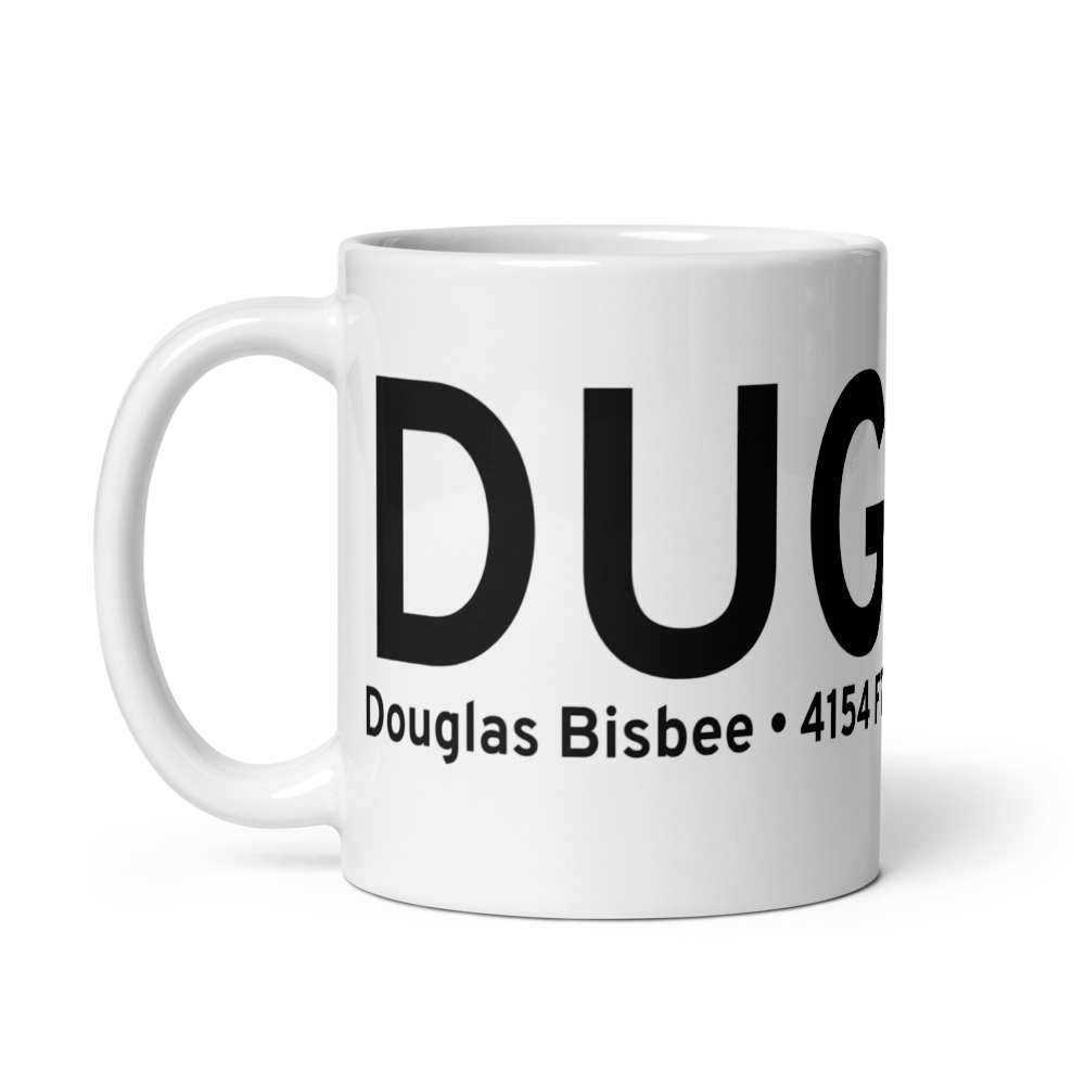 Douglas Bisbee (KDUG) Airport Mug 