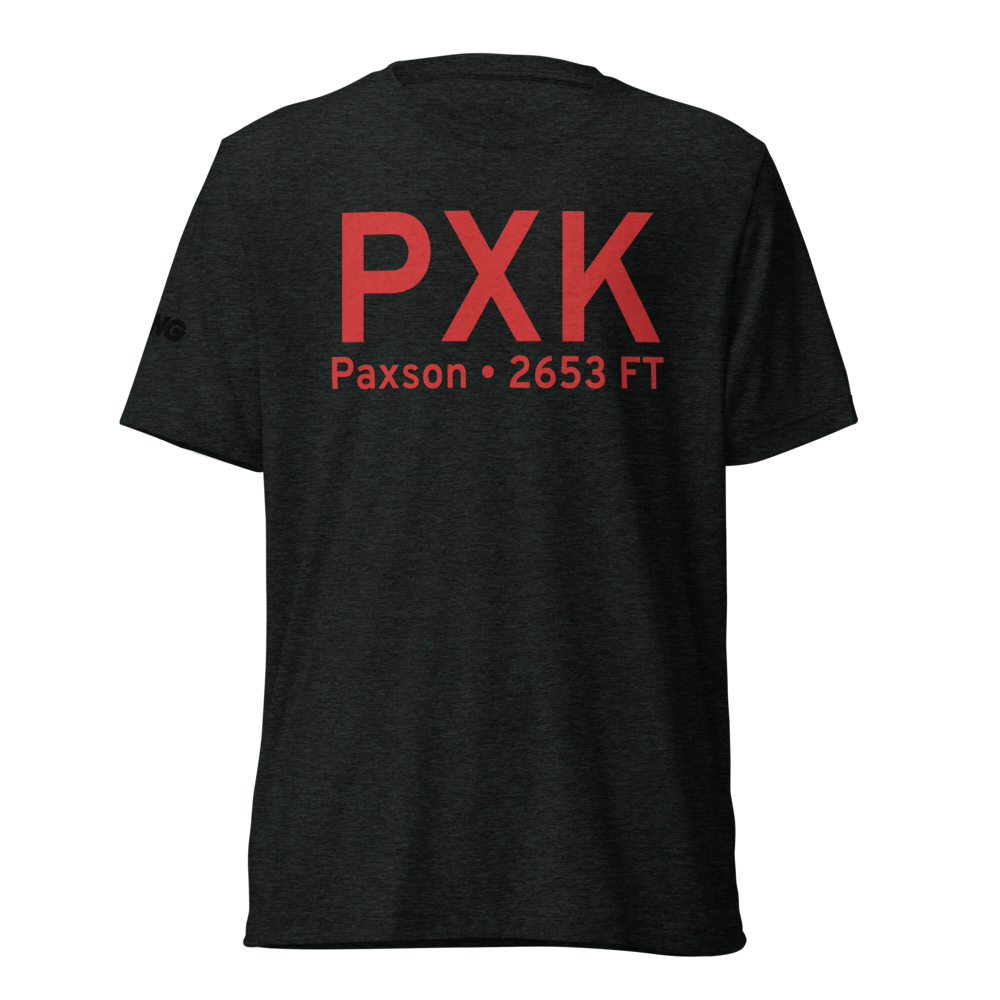 Paxson (PAXK) Airport Tri-blend T-Shirt 