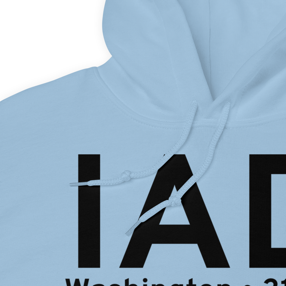Washington (KIAD) Airport Hoodie Sweatshirt 