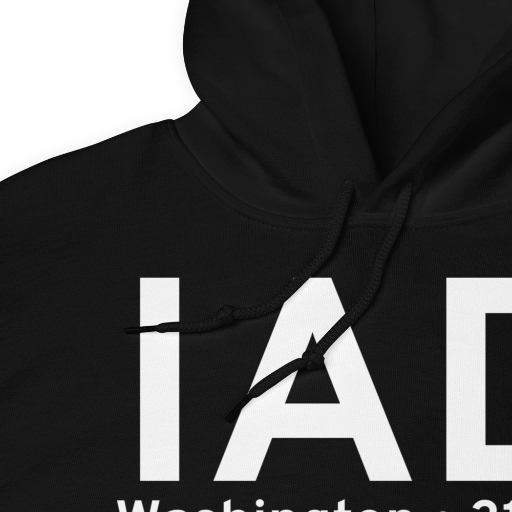 Washington (KIAD) Airport Hoodie Sweatshirt 