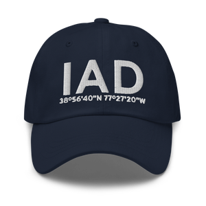 Washington (KIAD) Airport Hat