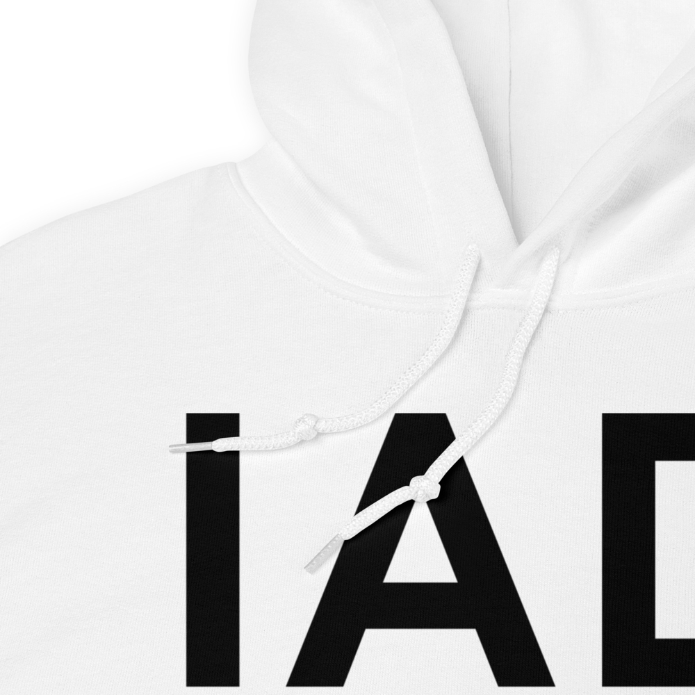 Washington (KIAD) Airport Hoodie Sweatshirt 